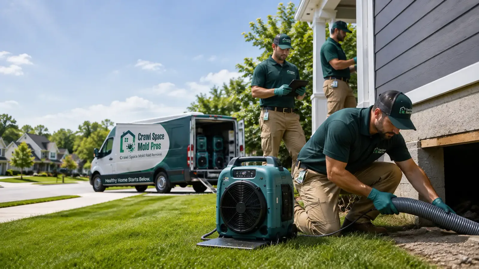 Crawl Space Mold Removal in Medora, IN